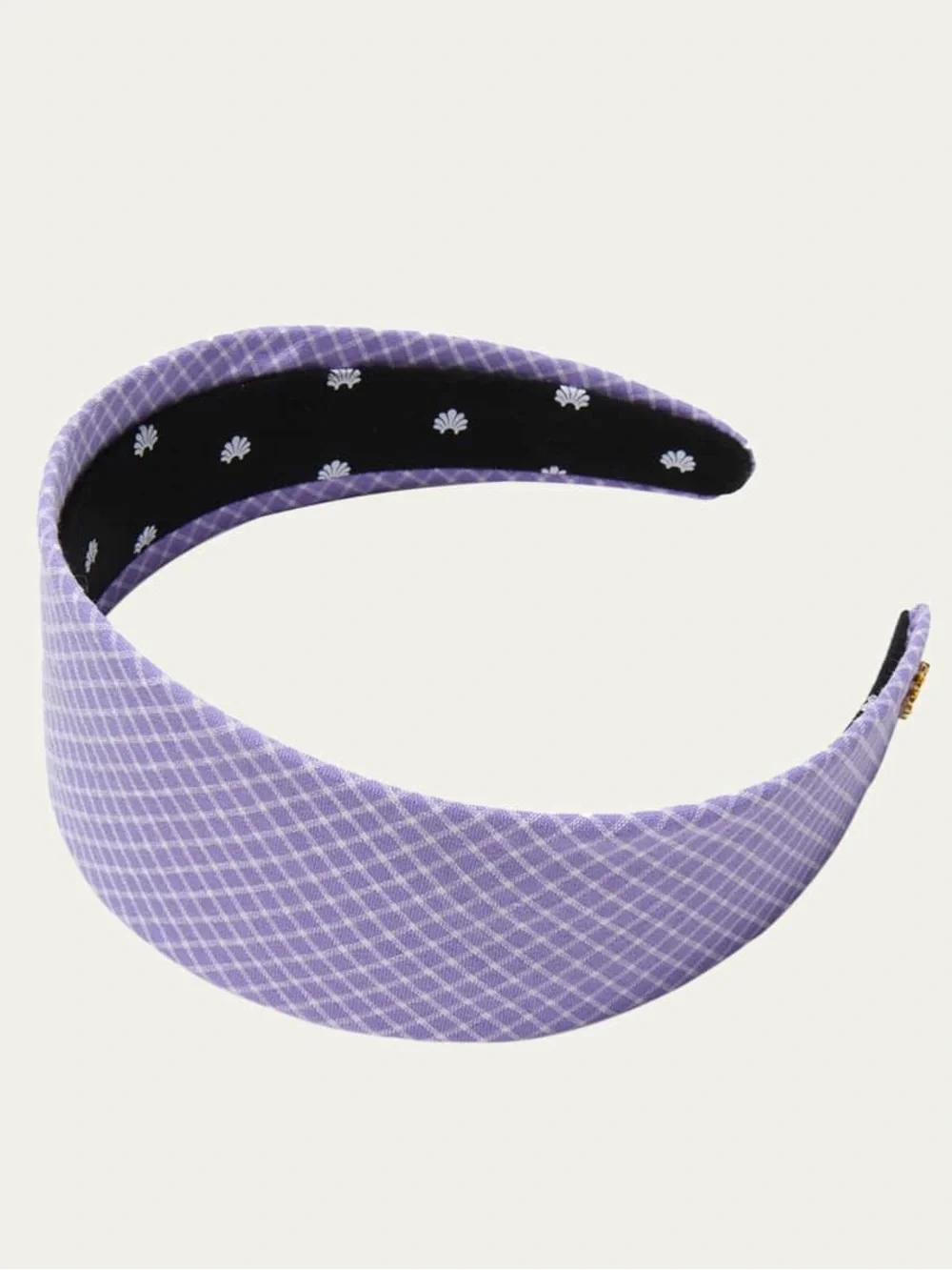 LELE SADOUGHI Brigitte Seersucker Headband - Cloudy Sky 400